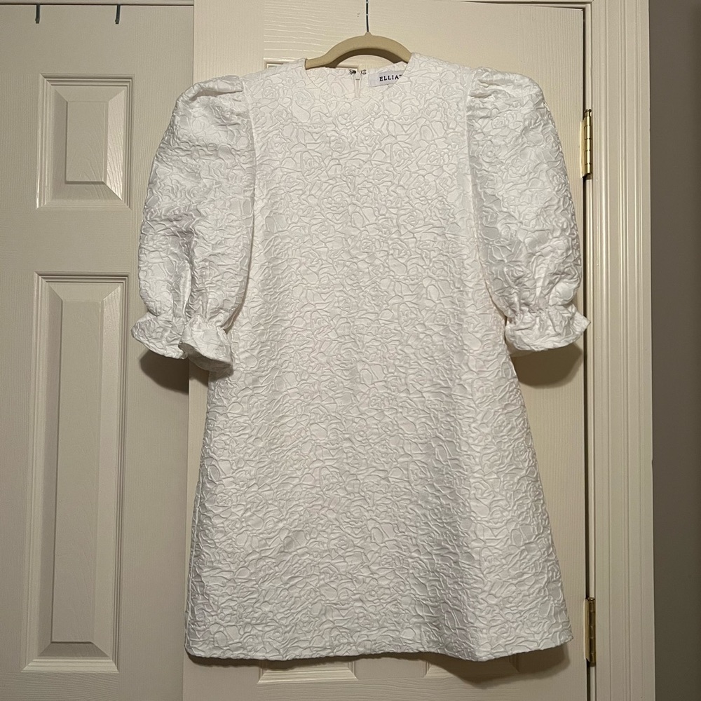 White Elliatt Dress, SMALL